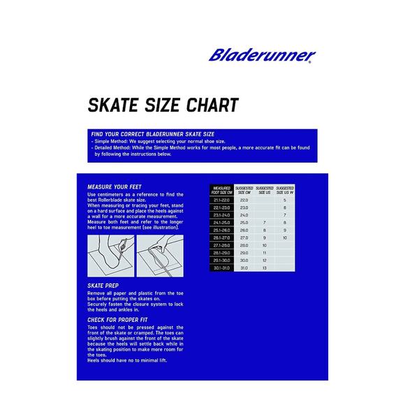 Rollerblade Bladerunner Pro XT Womens Adult Inline Skate, Size 8, Pink sports - Picture 7 of 8